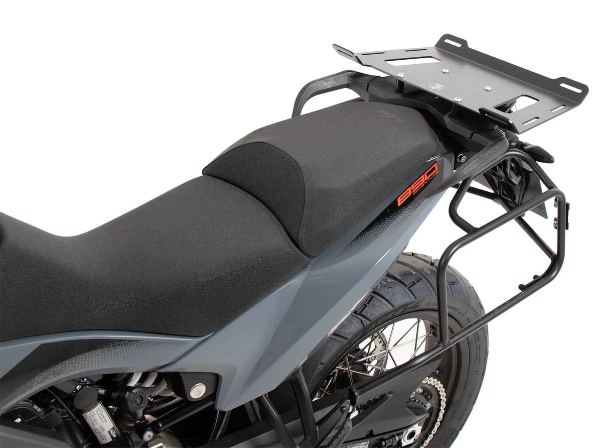 Hepco & Becker Side carrier permanent mounted black for KTM 890 Adventure / R / Rally (2021-2022)