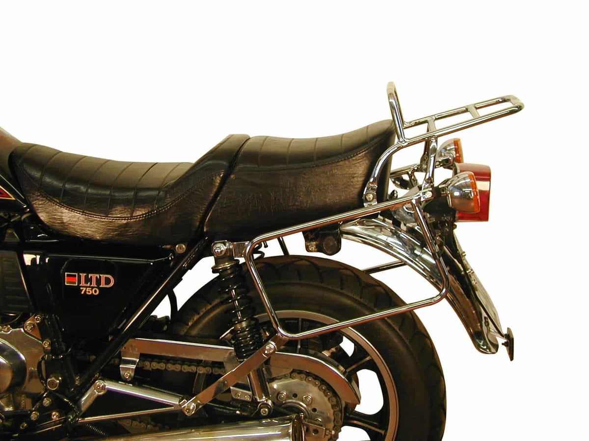 Hepco & Becker Complete carrier set (side- and topcase carrier) chrome for Kawasaki Z 750 LTD Four (1980-1982)