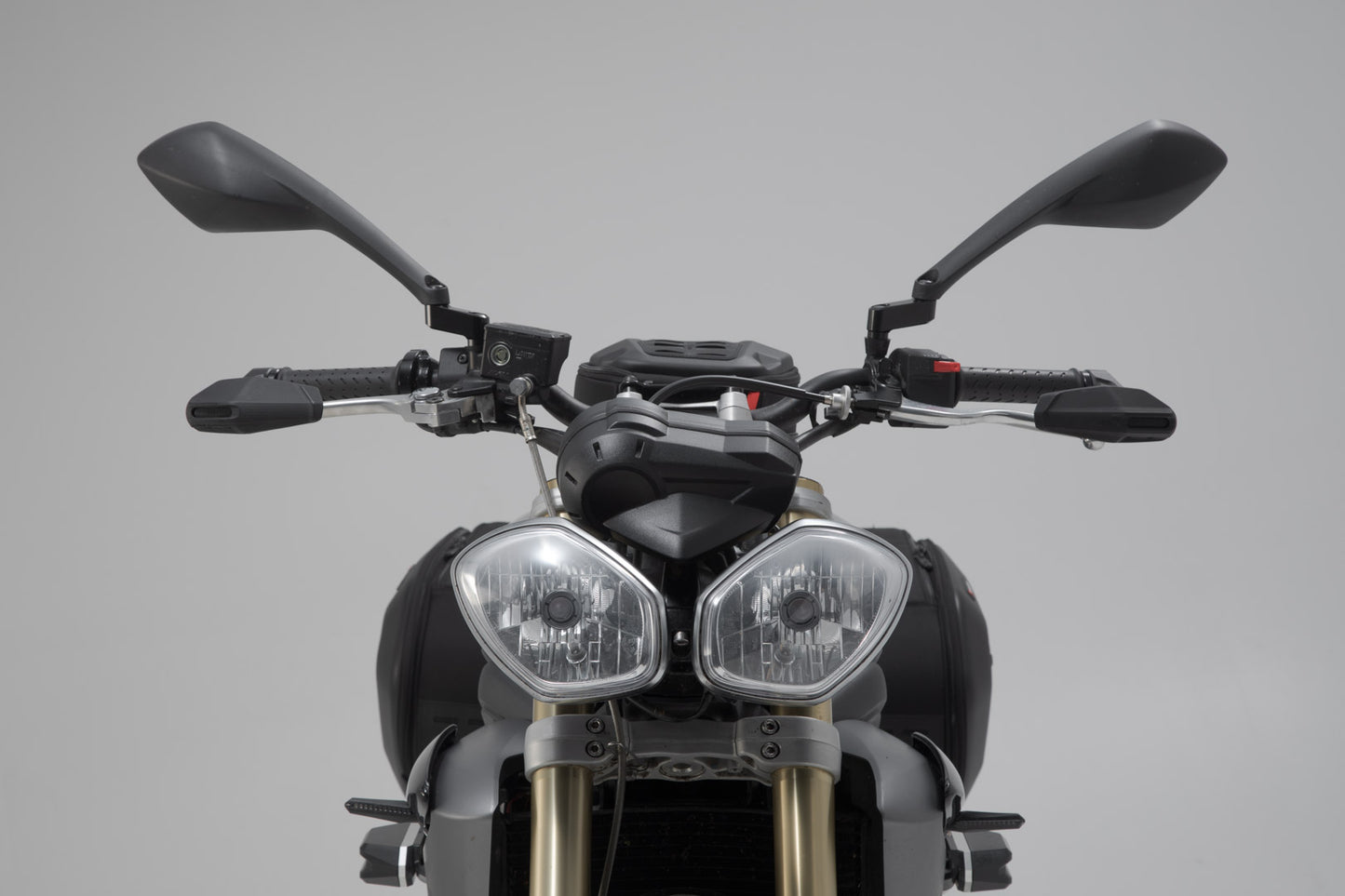 Lever guards with wind protection
