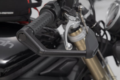 Lever guards with wind protection