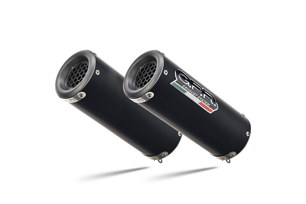 GPR RP-M3 Black Titanium Double Slip-on Exhaust
