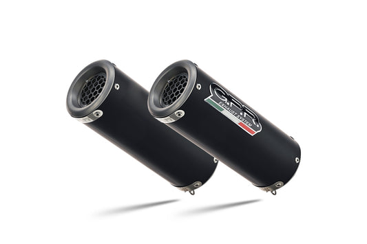 GPR RP-M3 Black Titanium Double Slip-on Exhaust