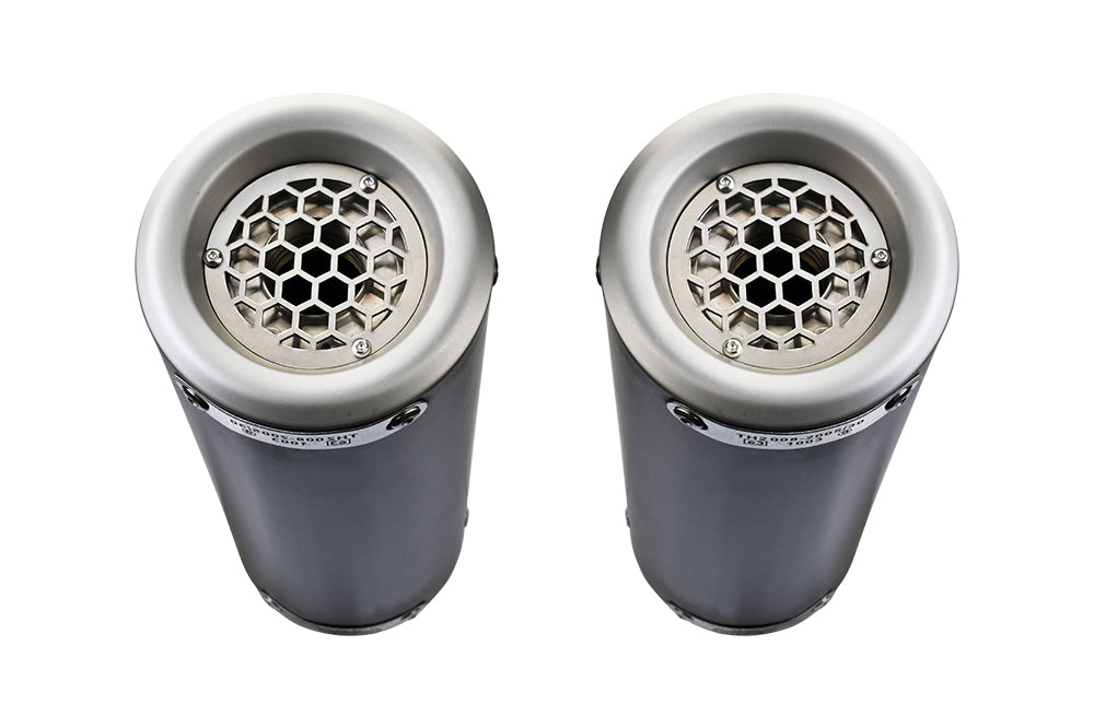 GPR RP-M3 Black Titanium Double Slip-on Exhaust
