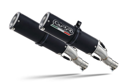 GPR RP-M3 Black Titanium Double Slip-on Exhaust