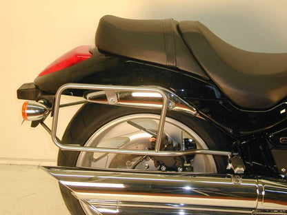 Hepco & Becker Sidecarrier permanent mounted chrome for Suzuki M 1800 (VZR) R Intruder (2006-2012)