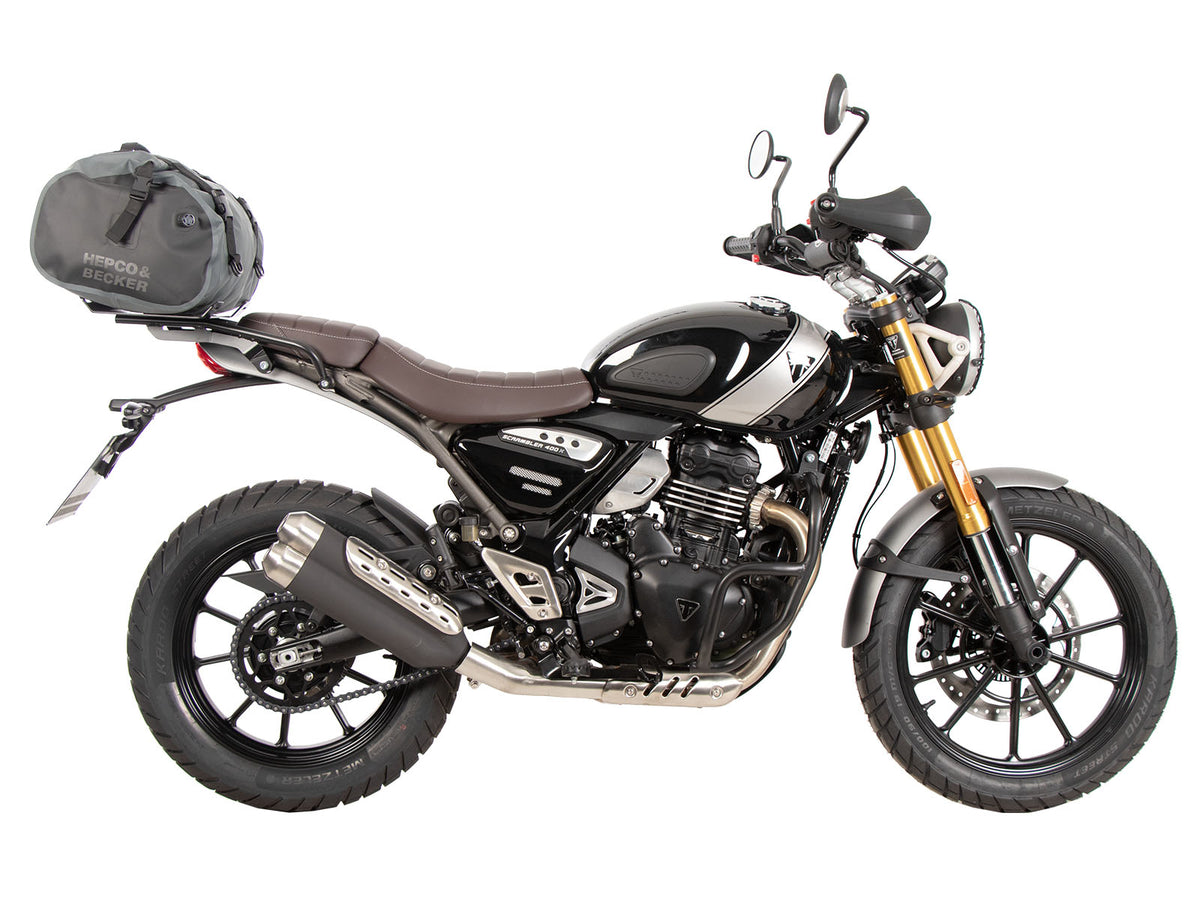 Hepco & Becker Modelspecific rear enlargement black for Triumph Scrambler 400 X (2024-)