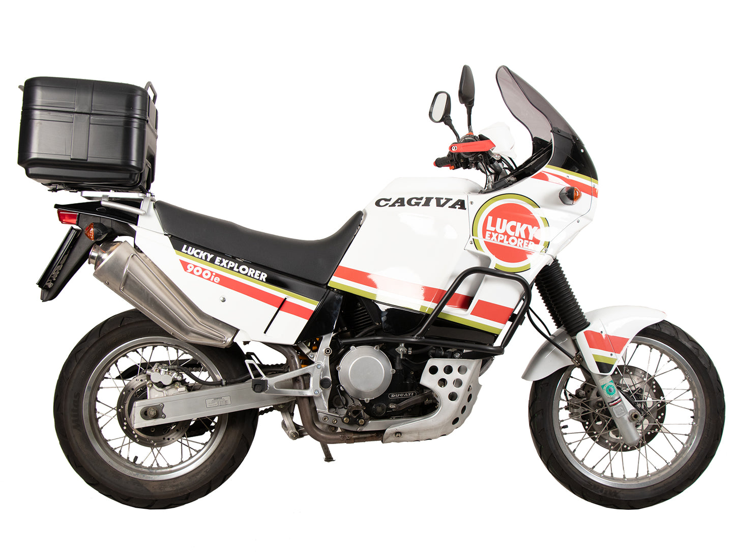 Hepco & Becker Topcase carrier tube-type black for Cagiva Elefant 900 i.e. (1990-1992)