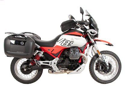 Hepco & Becker Sidecarrier permanent mounted black for Moto Guzzi V 85 TT / Strada / Travel (2024-)