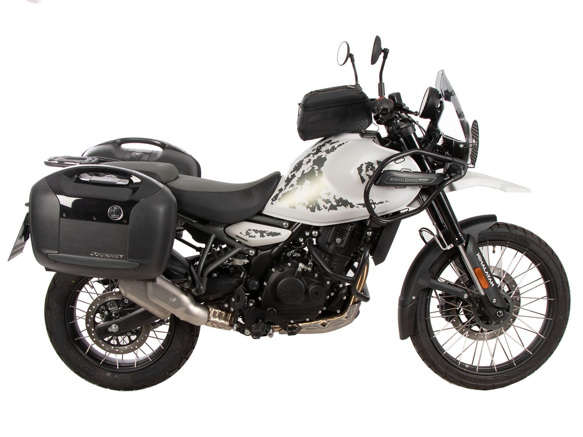 Hepco & Becker Sidecarrier permanent mounted black for Royal Enfield Himalayan 450 (2024-)