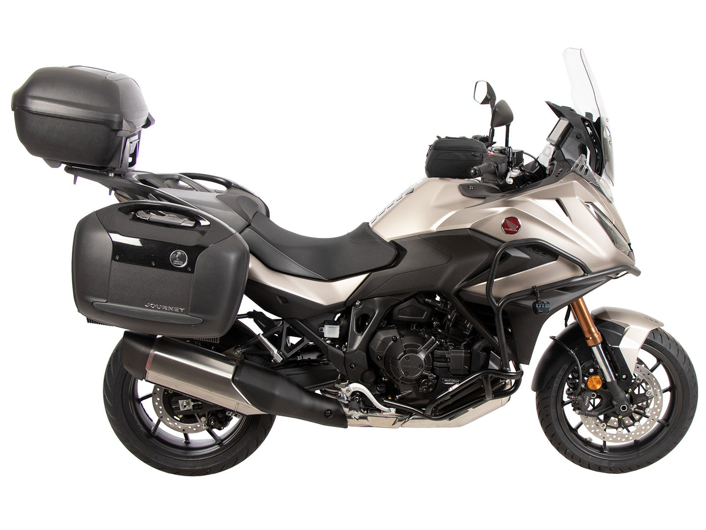 Hepco & Becker Alurack top case carrier black for combination with original rear rack for Honda NT 1100 / DCT / ES (2025-)