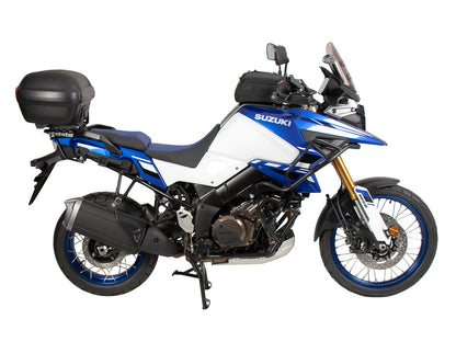 Hepco & Becker Alurack top case carrier black for combination with original rear rack for Suzuki V-Strom 1050 DE (2023-)