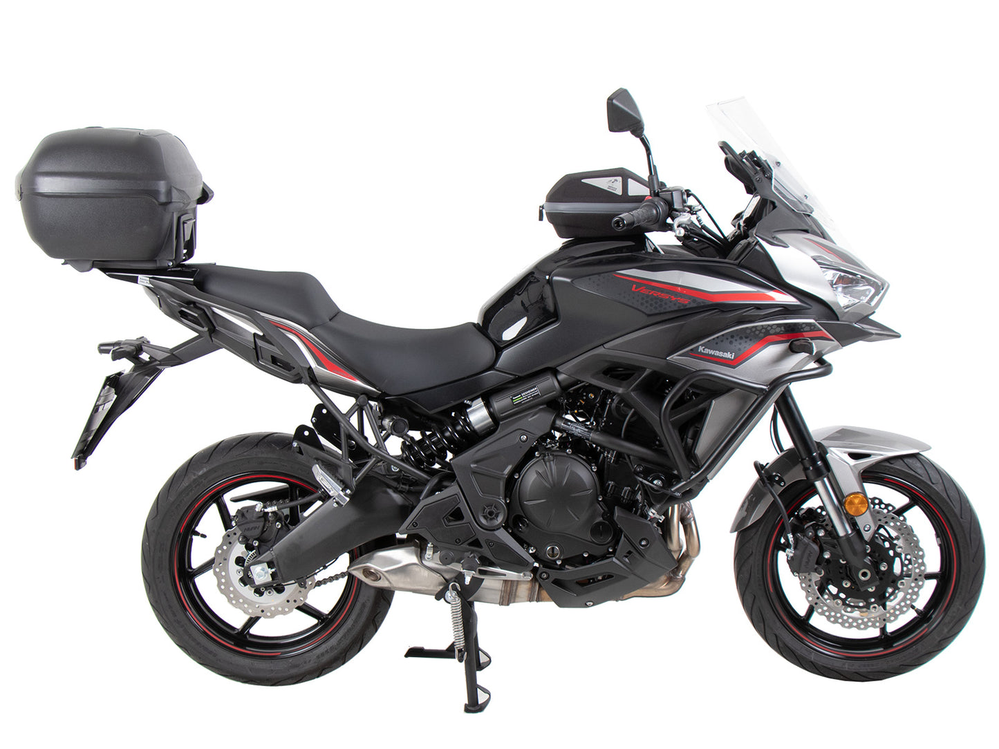 Hepco & Becker Alurack top case carrier black for Kawasaki Versys 650 (2022-)