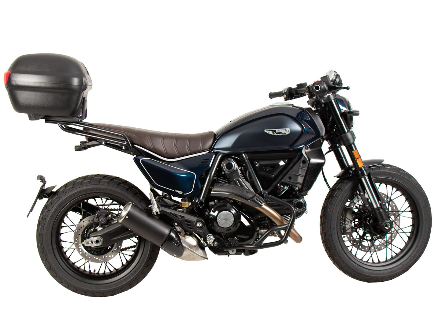 Hepco & Becker Alurack top case carrier black for Ducati Scrambler 800 Nightshift/Full Throttle (2023-)