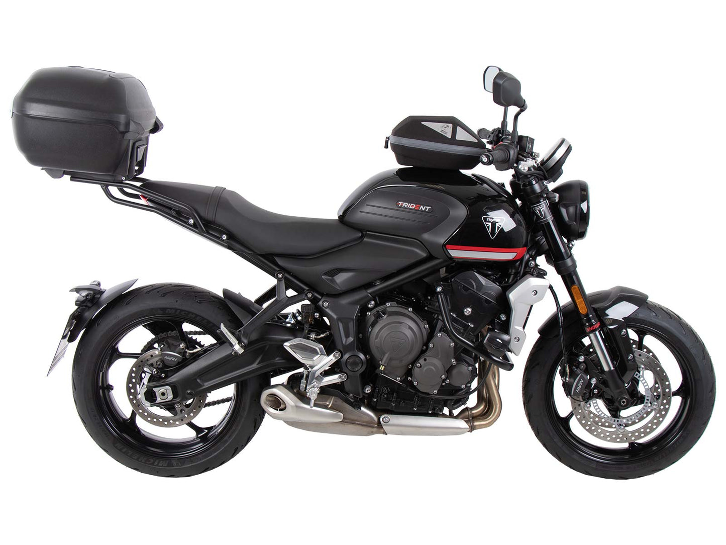 Hepco & Becker Alurack topcasecarrier black for Triumph Trident 660 (2025-)