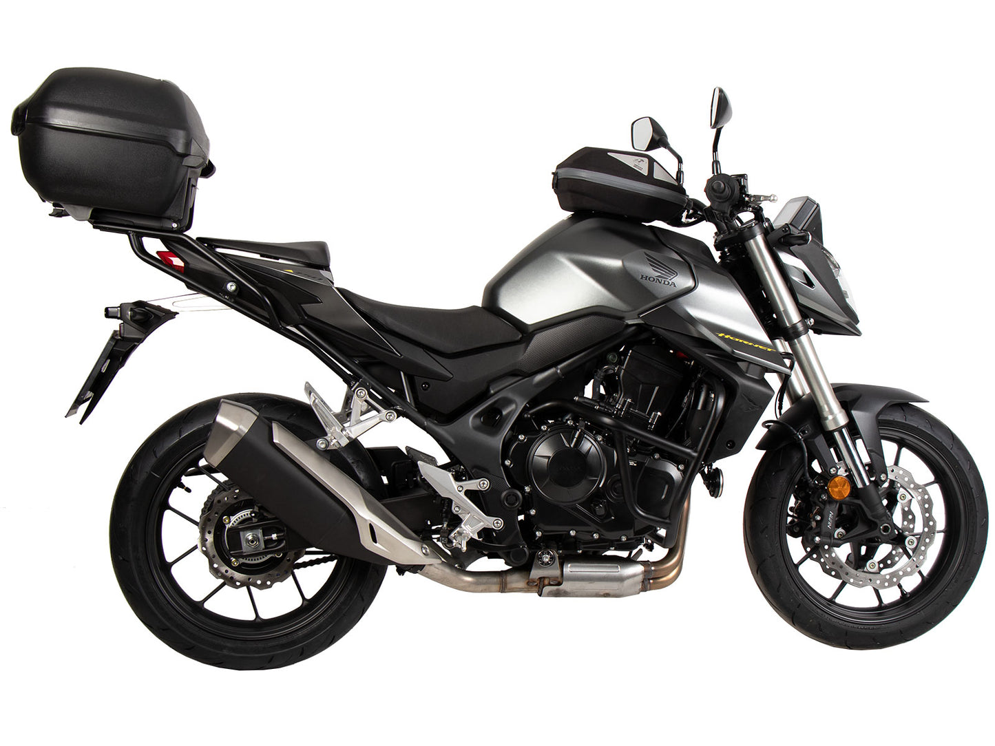 Hepco & Becker Alurack top case carrier black for Honda CB 750 Hornet (2023-)