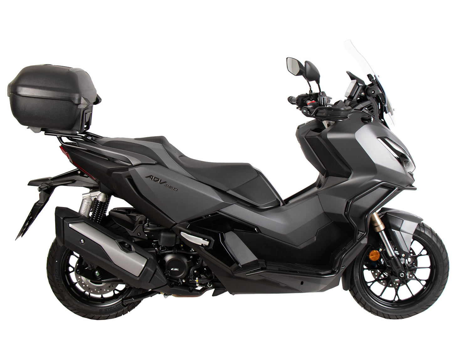 Hepco & Becker Alurack top case carrier black for Honda ADV 350 (2022-)