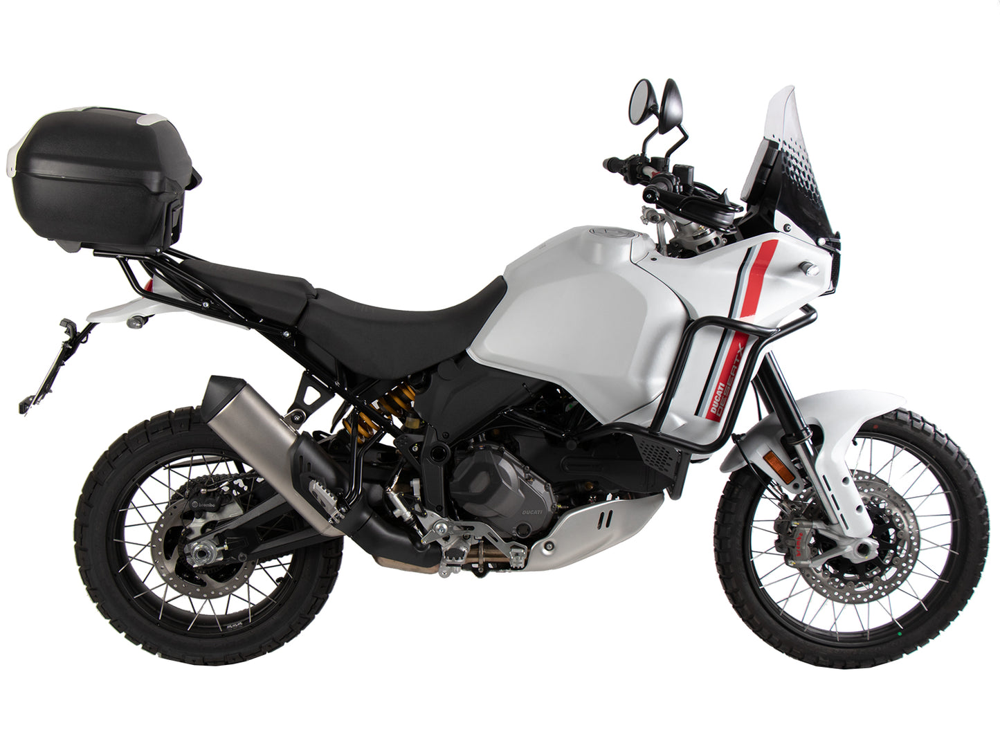 Hepco & Becker Alurack top case carrier black for Ducati Desert X (2022-)