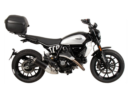 Hepco & Becker Alurack top case carrier black for Ducati Scrambler 800 Icon / Dark (2023-)