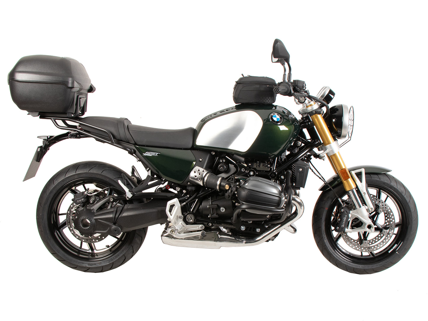 Hepco & Becker Alurack top case carrier black for BMW R 12 nineT (2024-)