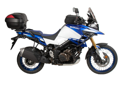 Hepco & Becker Alurack top case carrier black for combination with original rear rack for Suzuki V-Strom 1050 DE (2023-)