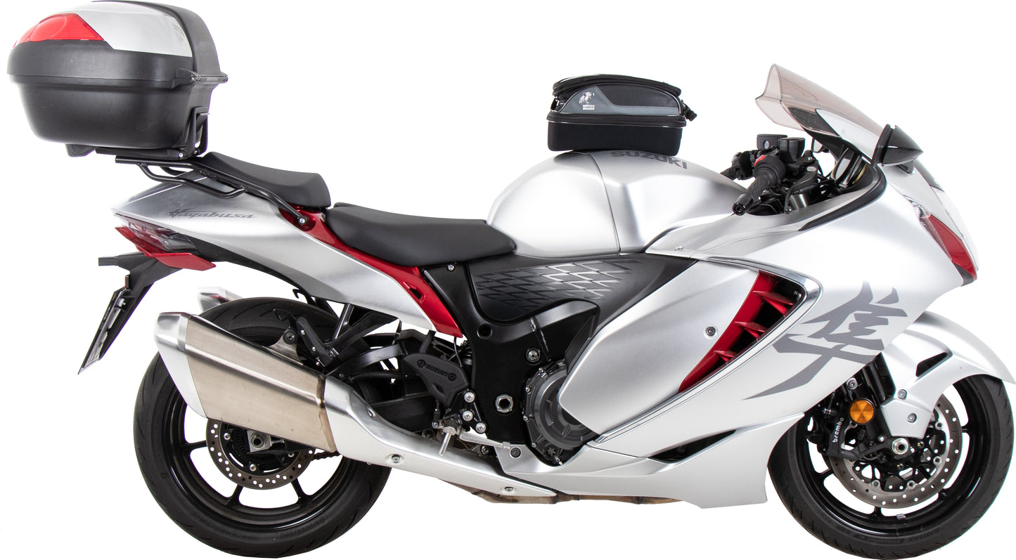 Hepco & Becker Alurack topcasecarrier black for Suzuki GSX 1300 R Hayabusa (2021-)