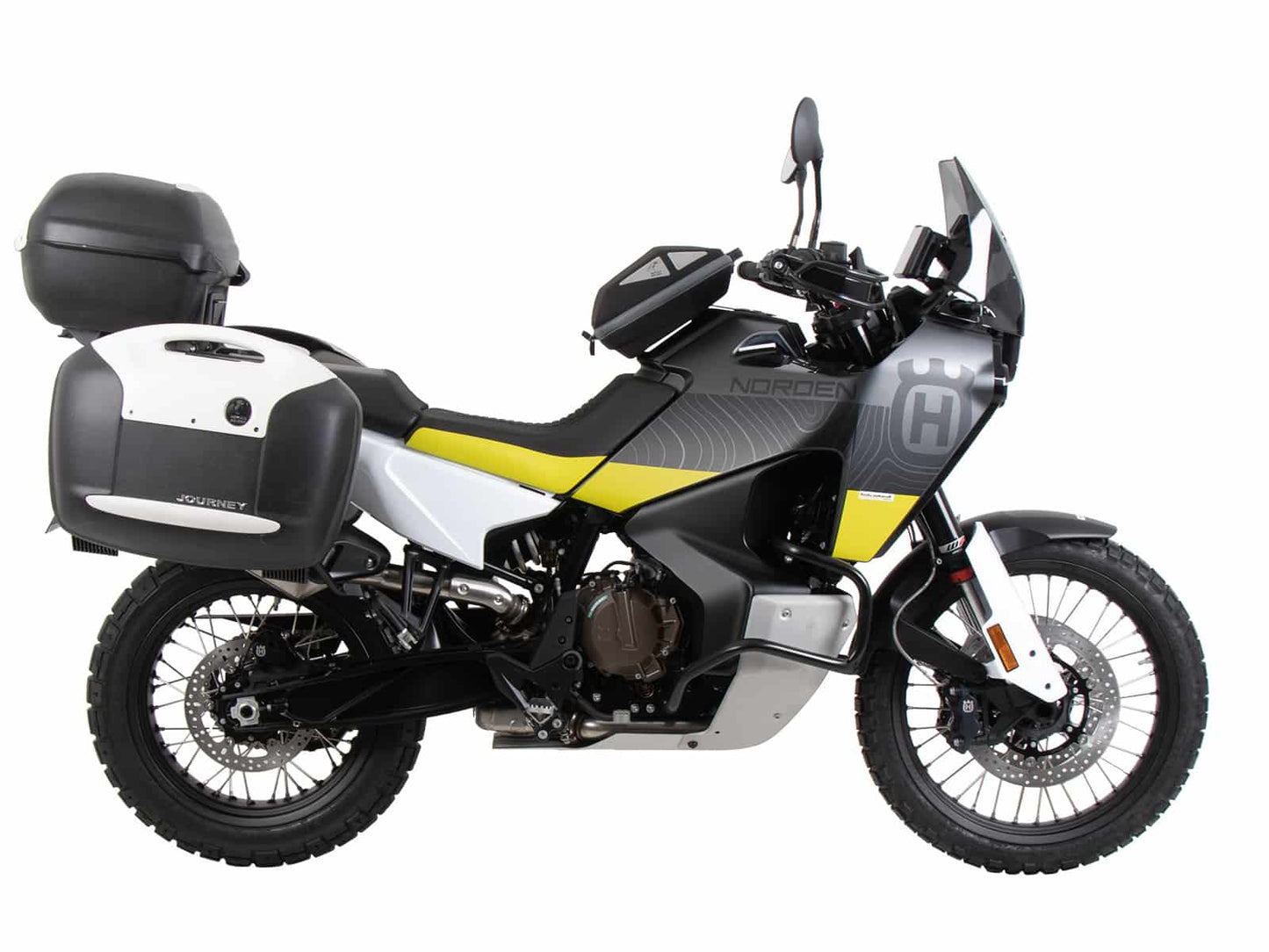 Hepco & Becker Easyrack topcasecarrier black for combination with original rear rack for Husqvarna Norden 901 / Expedition (2022-)