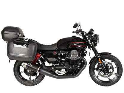 Hepco & Becker Sidecarrier permanent mounted black for Moto Guzzi V7 Stone Special Edition (850ccm) (2022-2023)