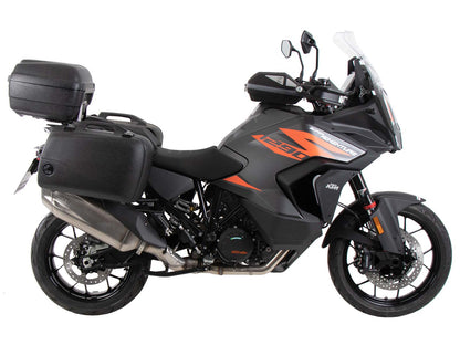 Hepco & Becker Alurack top case carrier black for combination with original rear rack for KTM 1290 Super Adventure S/R (2021-2024)
