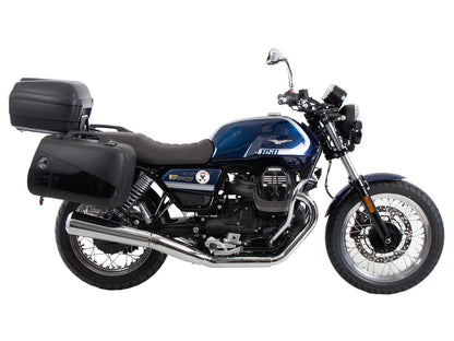 Hepco & Becker Tube rear rack chrome for Moto Guzzi V7 Special/Stone/Centenario (850 ccm) (2021-2024)