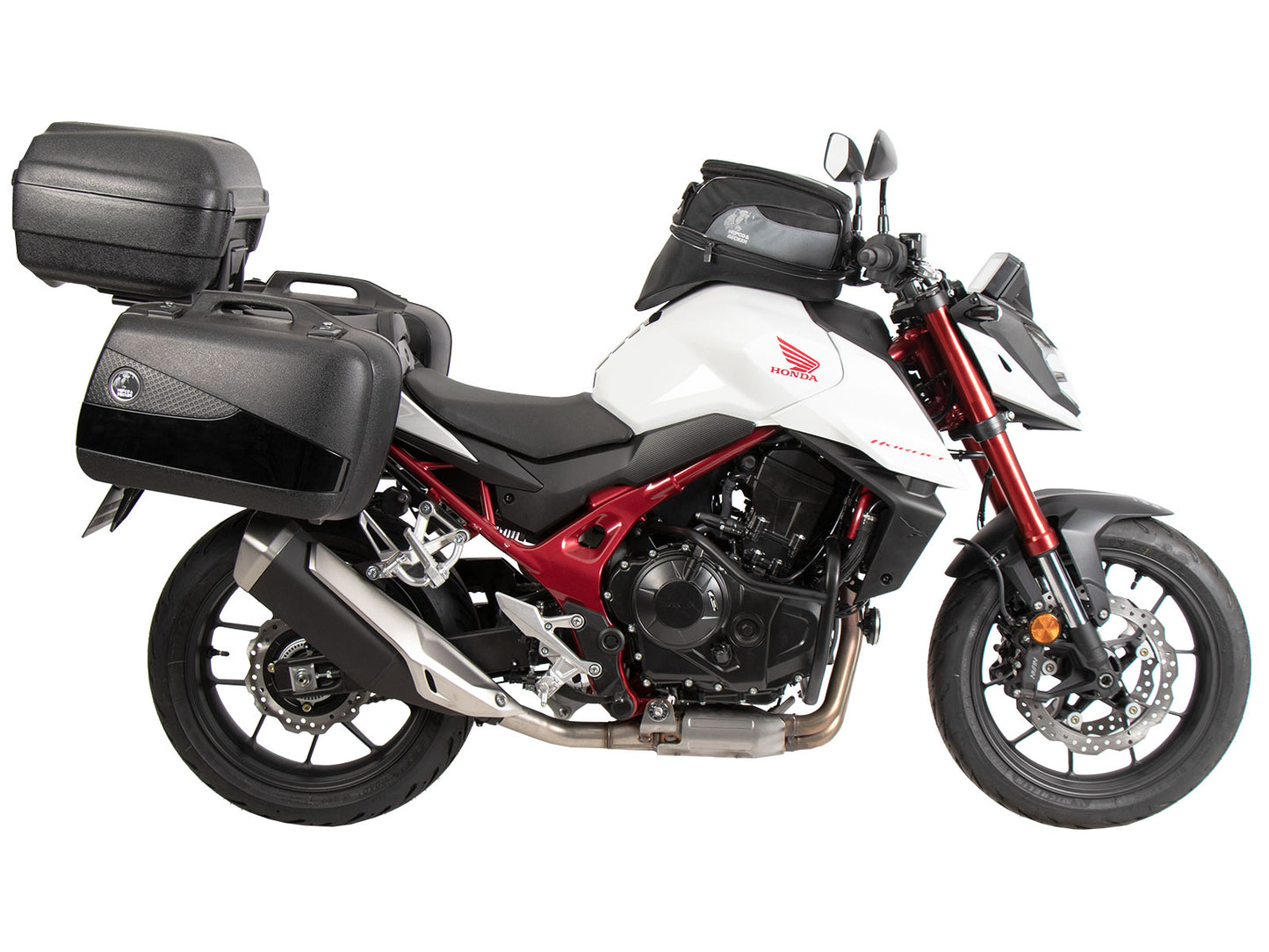 Hepco & Becker Alurack top case carrier black for Honda CB 750 Hornet (2023-)