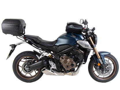 Hepco & Becker Alurack top case carrier black for Honda CB 650 R (2021-2023)