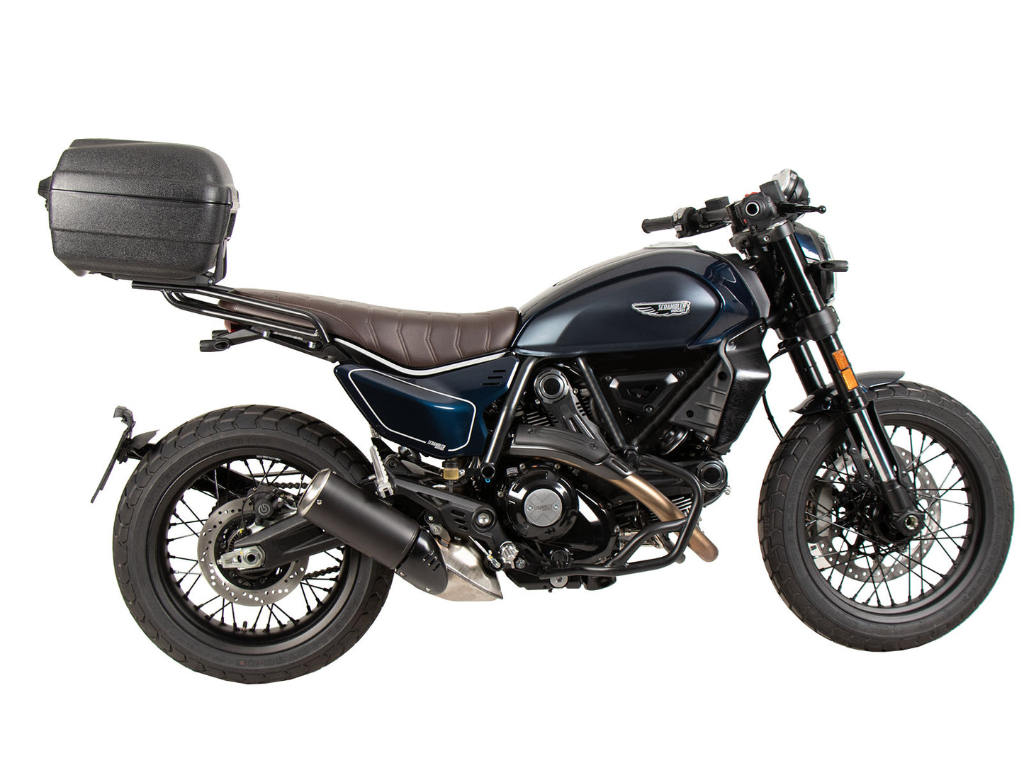 Hepco & Becker Alurack top case carrier black for Ducati Scrambler 800 Nightshift/Full Throttle (2023-)
