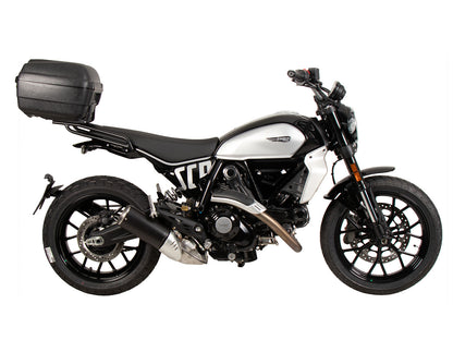 Hepco & Becker Alurack top case carrier black for Ducati Scrambler 800 Icon / Dark (2023-)