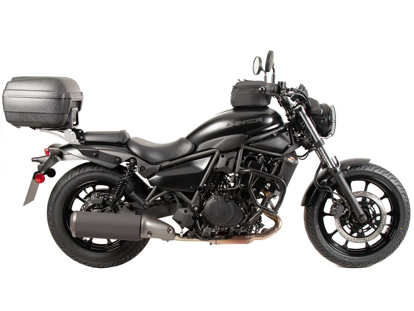 Hepco & Becker Alurack top case carrier black for Kawasaki Eliminator 500 (2024-)