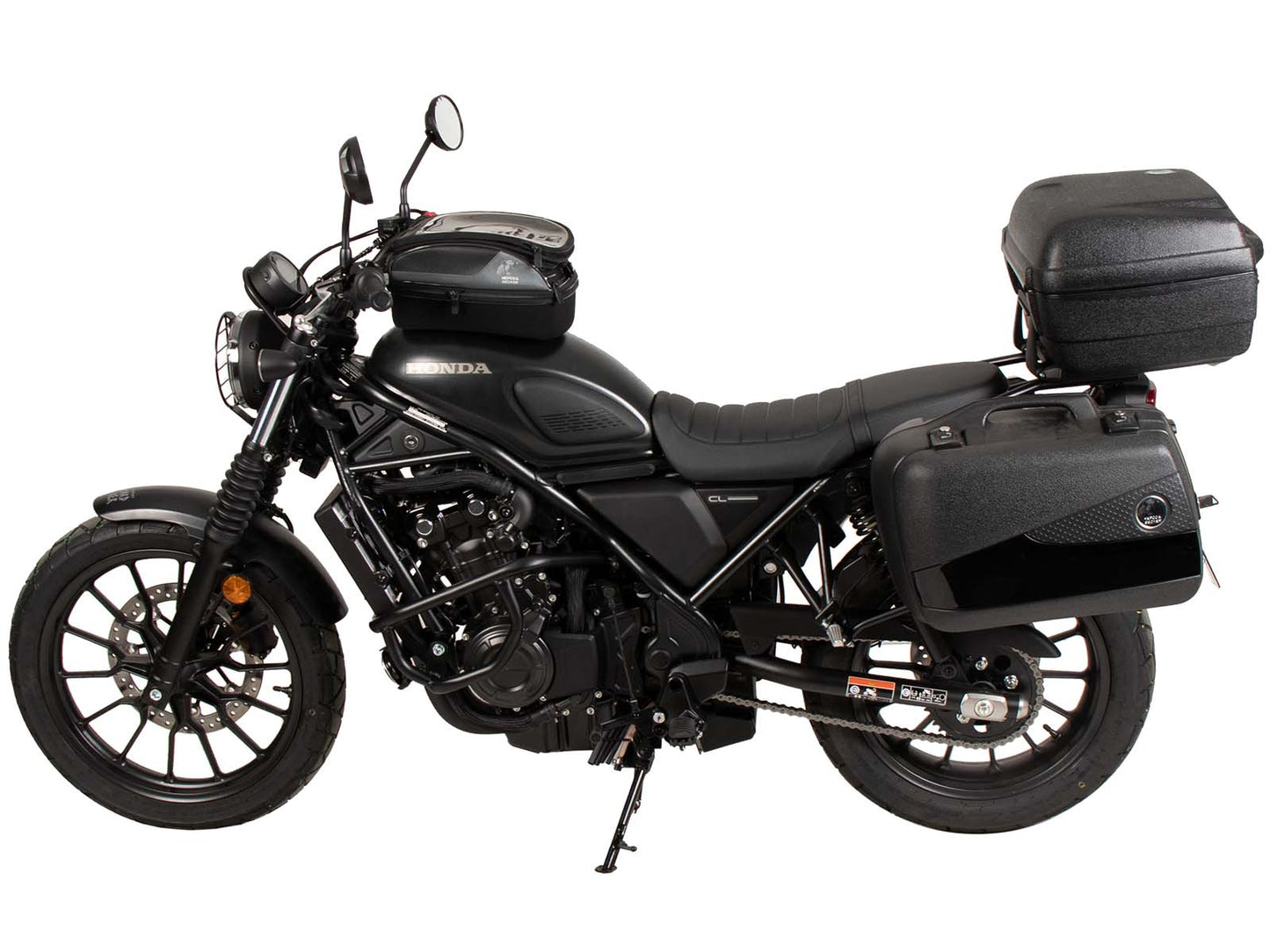 Hepco & Becker Alurack top case carrier black for Honda CL 500 (2023-)