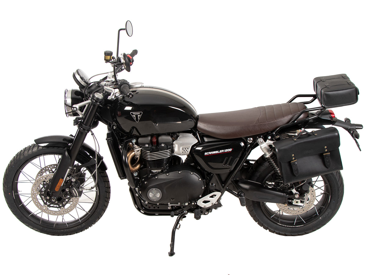 Hepco & Becker Tube rear rack black for Triumph Scrambler 1200 X (2024-)