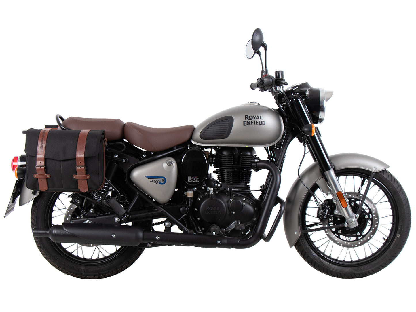 Hepco & Becker C-Bow sidecarrier chrome for Royal Enfield Classic 350 (2022-)