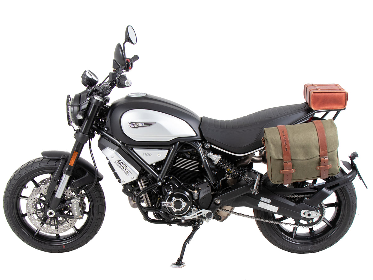 Hepco & Becker Tube rear rack - black for Ducati Scrambler 1100 Dark Pro/Pro/Sport Pro (2021-2024)