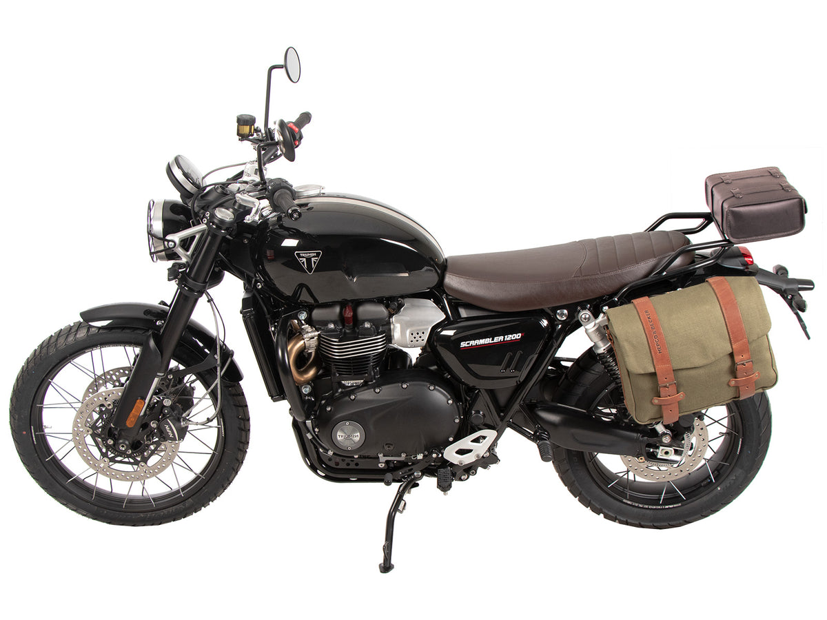 Hepco & Becker Tube rear rack black for Triumph Scrambler 1200 X (2024-)