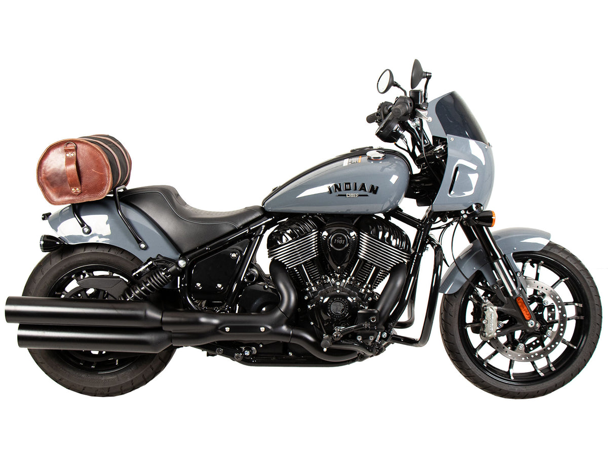Hepco & Becker Tube rear rack - black for Indian Chief Dark Horse / Chief Bobber Dark Horse / Sport Chief (2022-)