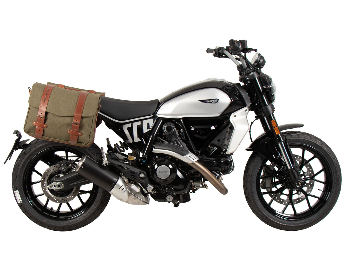 Hepco & Becker C-Bow sidecarrier black for Ducati Scrambler 800 Icon / Dark (2023-)