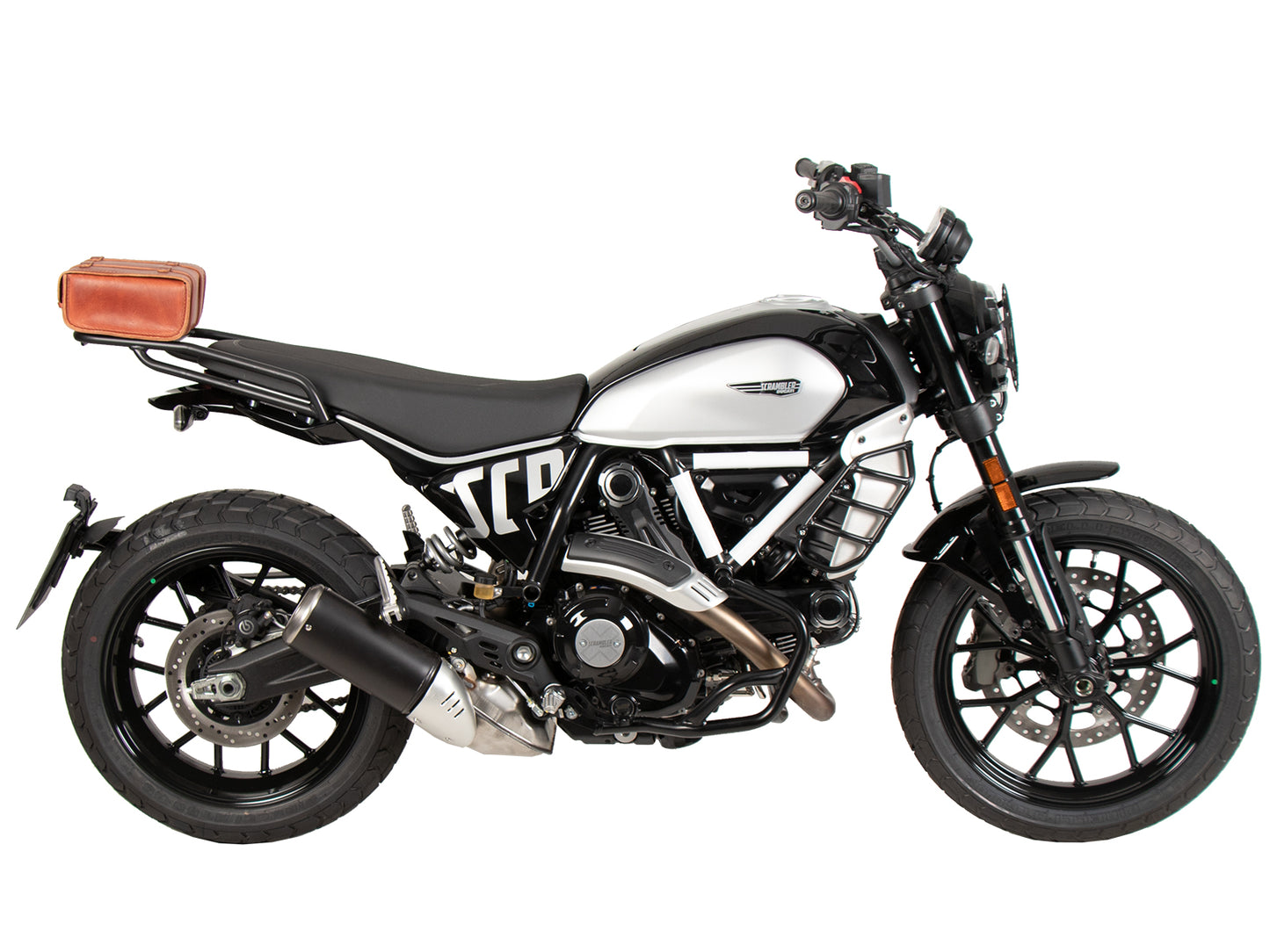 Hepco & Becker Tube rear rack - black for Ducati Scrambler 800 Icon / Dark (2023-)