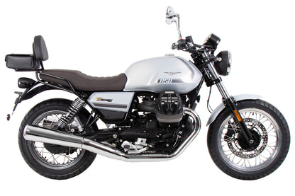 Hepco & Becker Sissybar with rearrack black for Moto Guzzi V7 Special/Stone/Centenario (2021-2024)