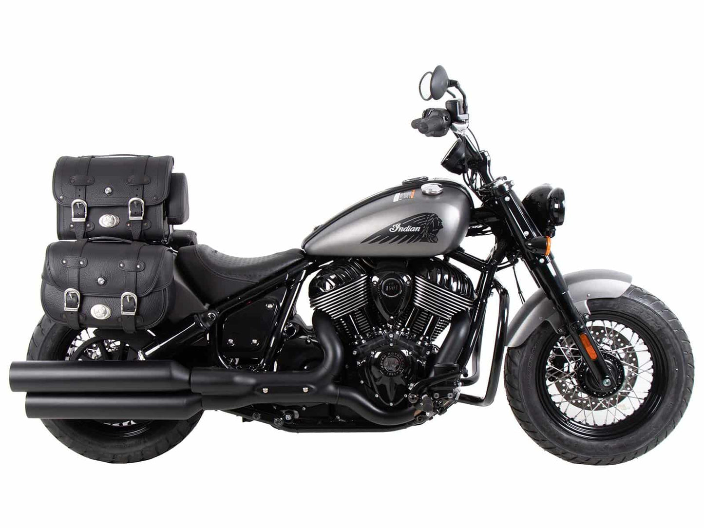 Hepco & Becker Solorack without backrest black for Indian Chief Dark Horse / Chief Bobber Dark Horse (2022-)