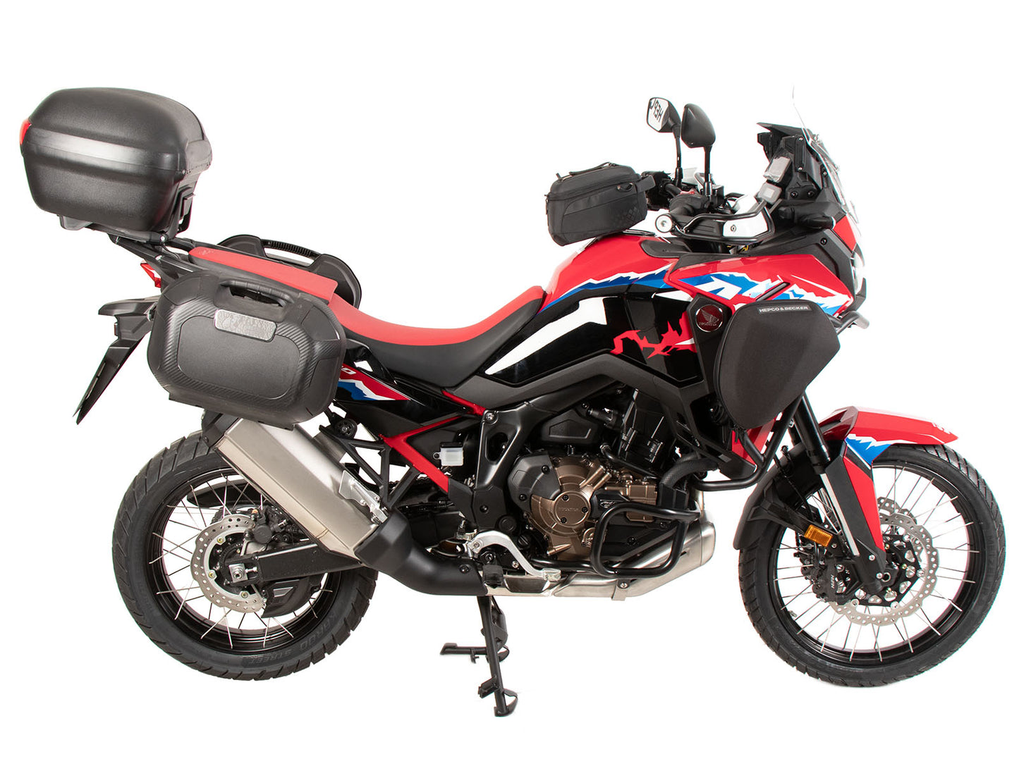 Hepco & Becker C-Bow sidecarrier black for Honda CRF 1100 L Africa Twin (2024-)