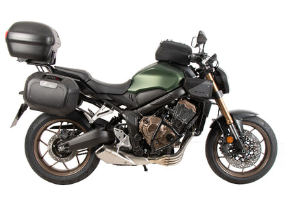 Hepco & Becker Alurack top case carrier black for Honda CB 650 R / E-Clutch (2024-)