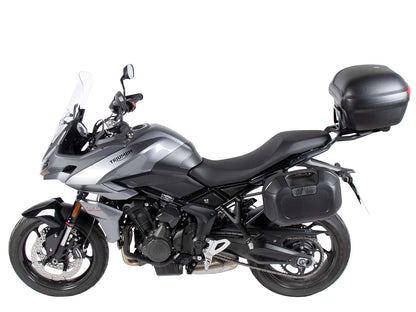 Hepco & Becker Alurack top case carrier black for combination with original rear rack for Triumph Tiger Sport 800 (2025-)