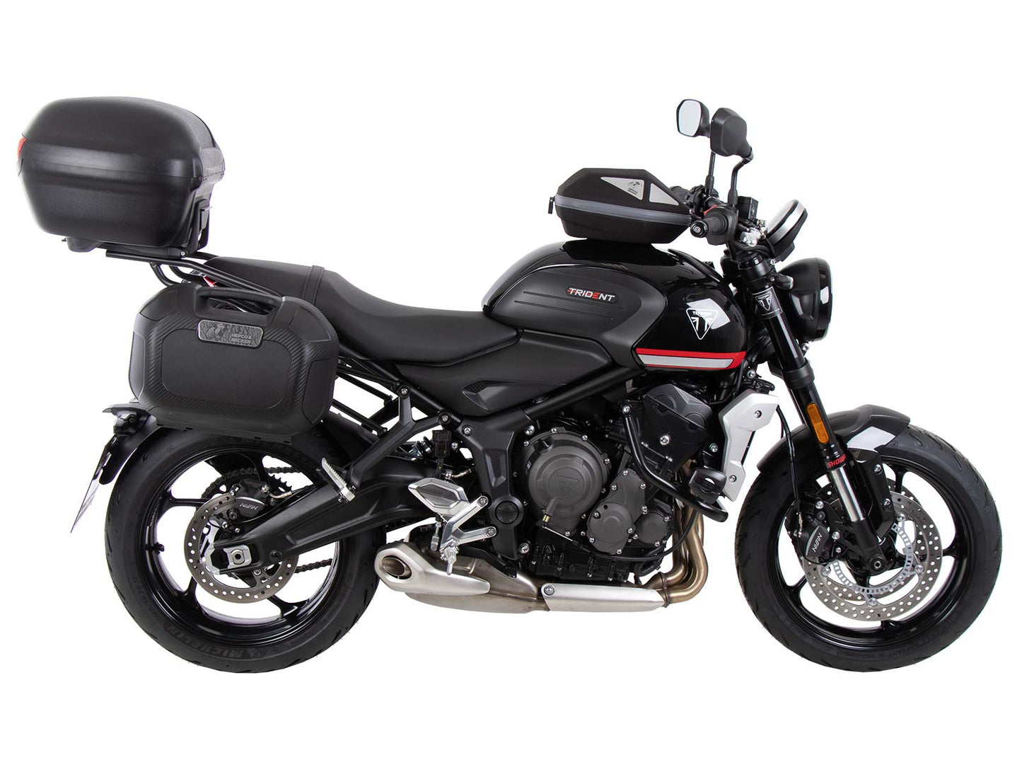 Hepco & Becker Alurack topcasecarrier black for Triumph Trident 660 (2025-)