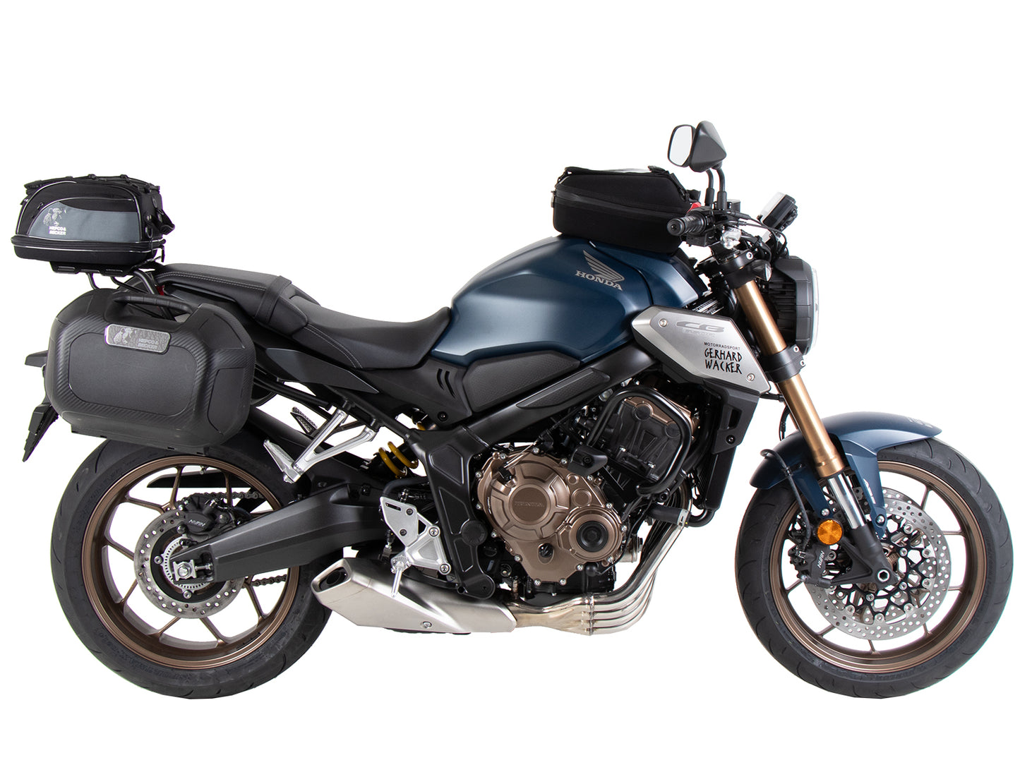 Hepco & Becker Smartrack soft luggage rear rack for Honda CB 650 R (2021-2023)