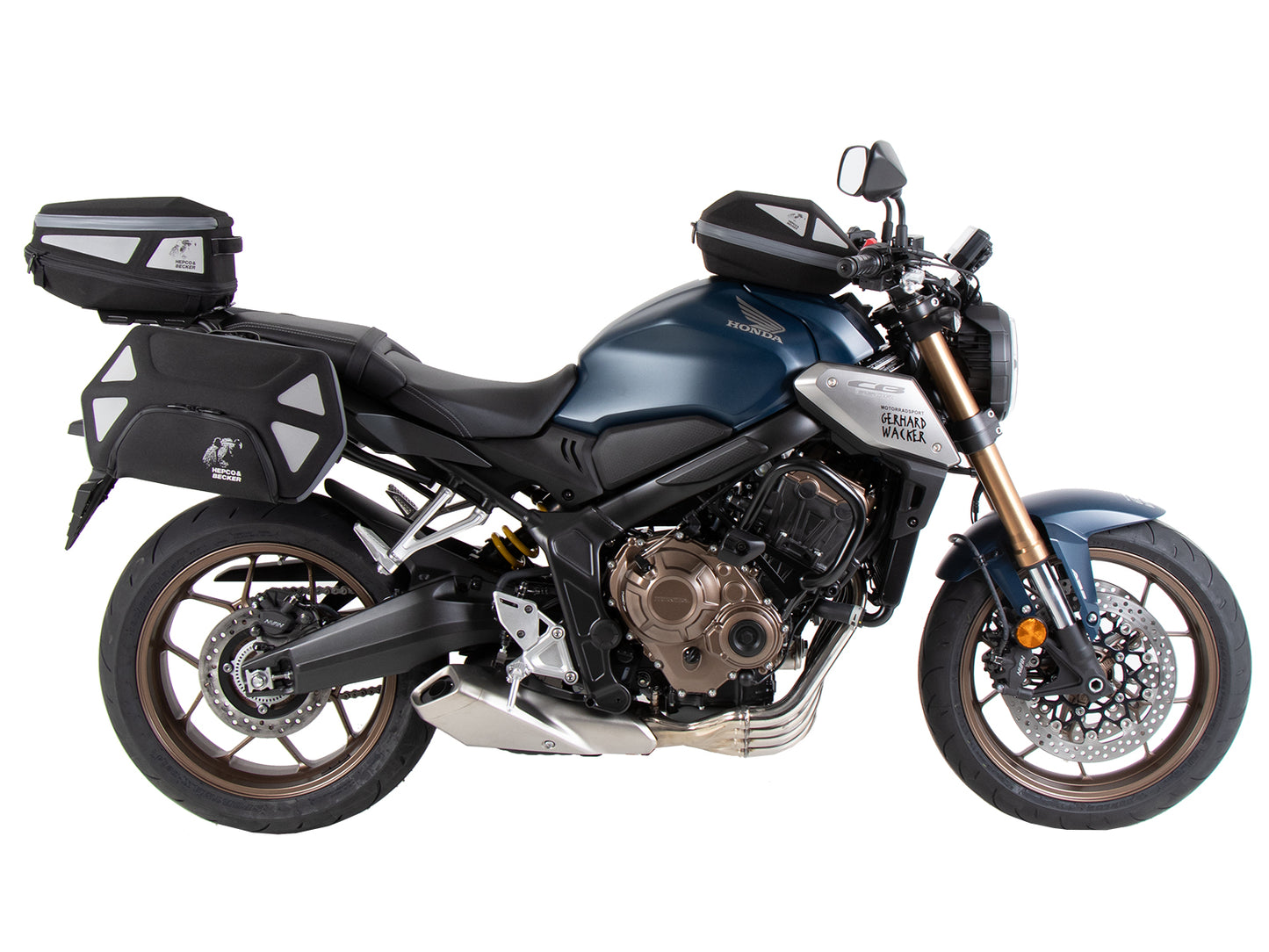 Hepco & Becker Smartrack soft luggage rear rack for Honda CB 650 R (2021-2023)